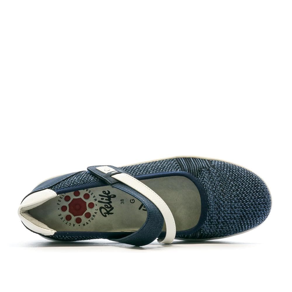 Chaussures de ville Marine Femme Relife Haol 4