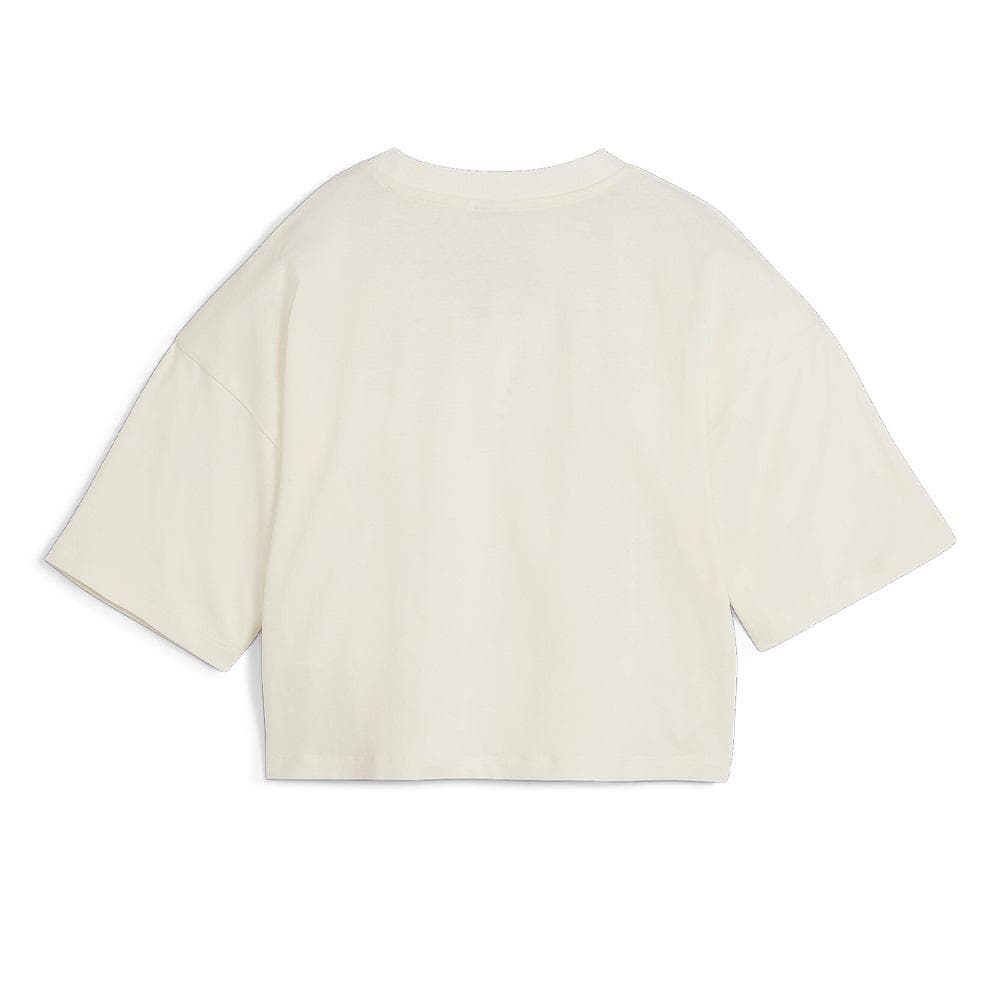 T-Shirt Beige Crop Femme Puma Better Classics 2