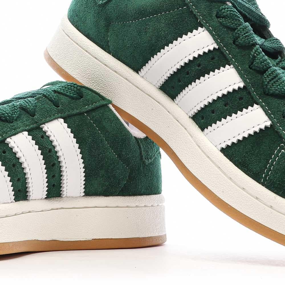 Baskets Vertes Foncés Homme Adidas Campus 7