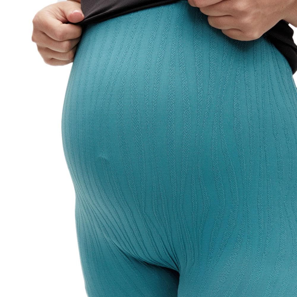 Legging de Grossesse Bleu Femme Mamalicious 20016583 3