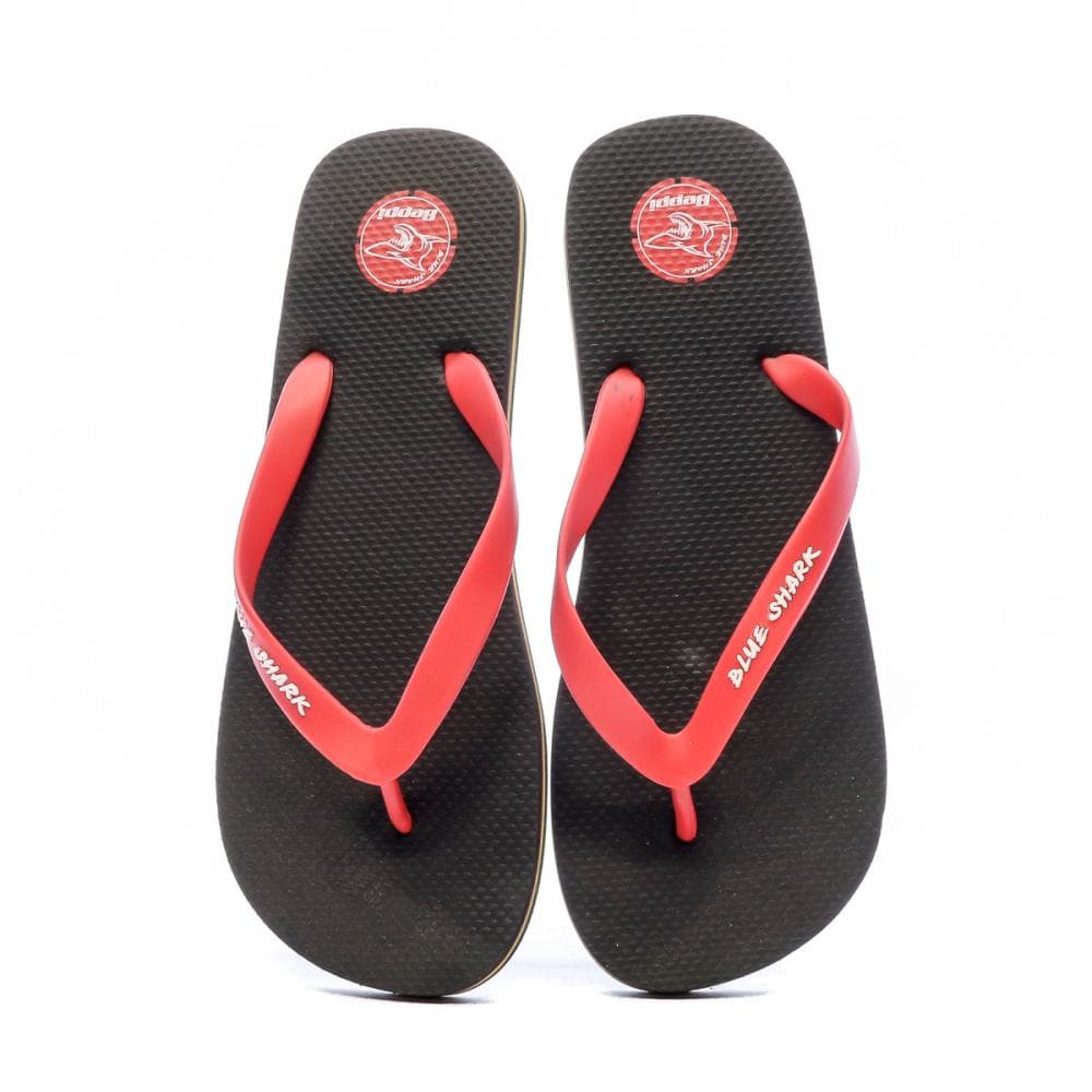 Tongs Noir/Rouge Homme Beppi Slipper 3