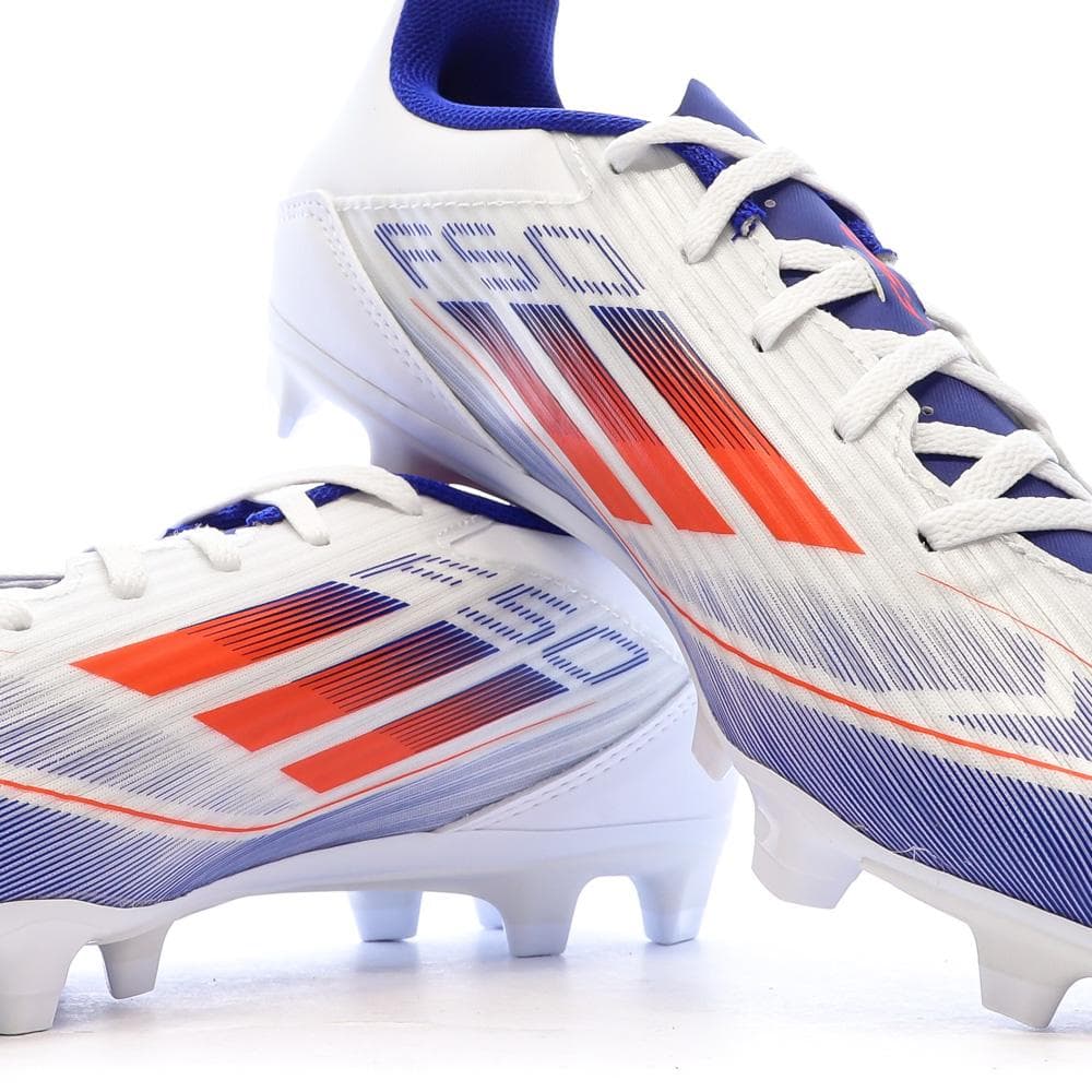 Chaussures de football Blanches/Bleu Homme Adidas F50 7