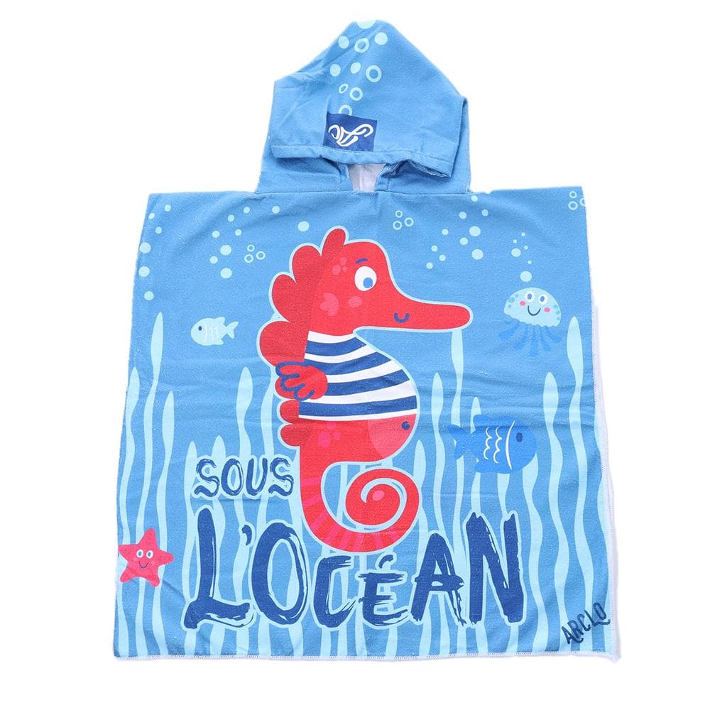 Poncho Bleu Garçon/Fille Arclo Hyppocampe 1