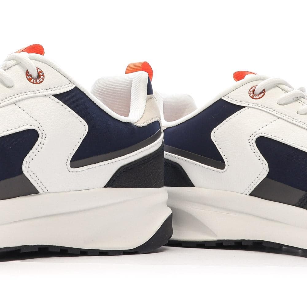 Baskets Blanches/Noires Homme Schott Maki 7