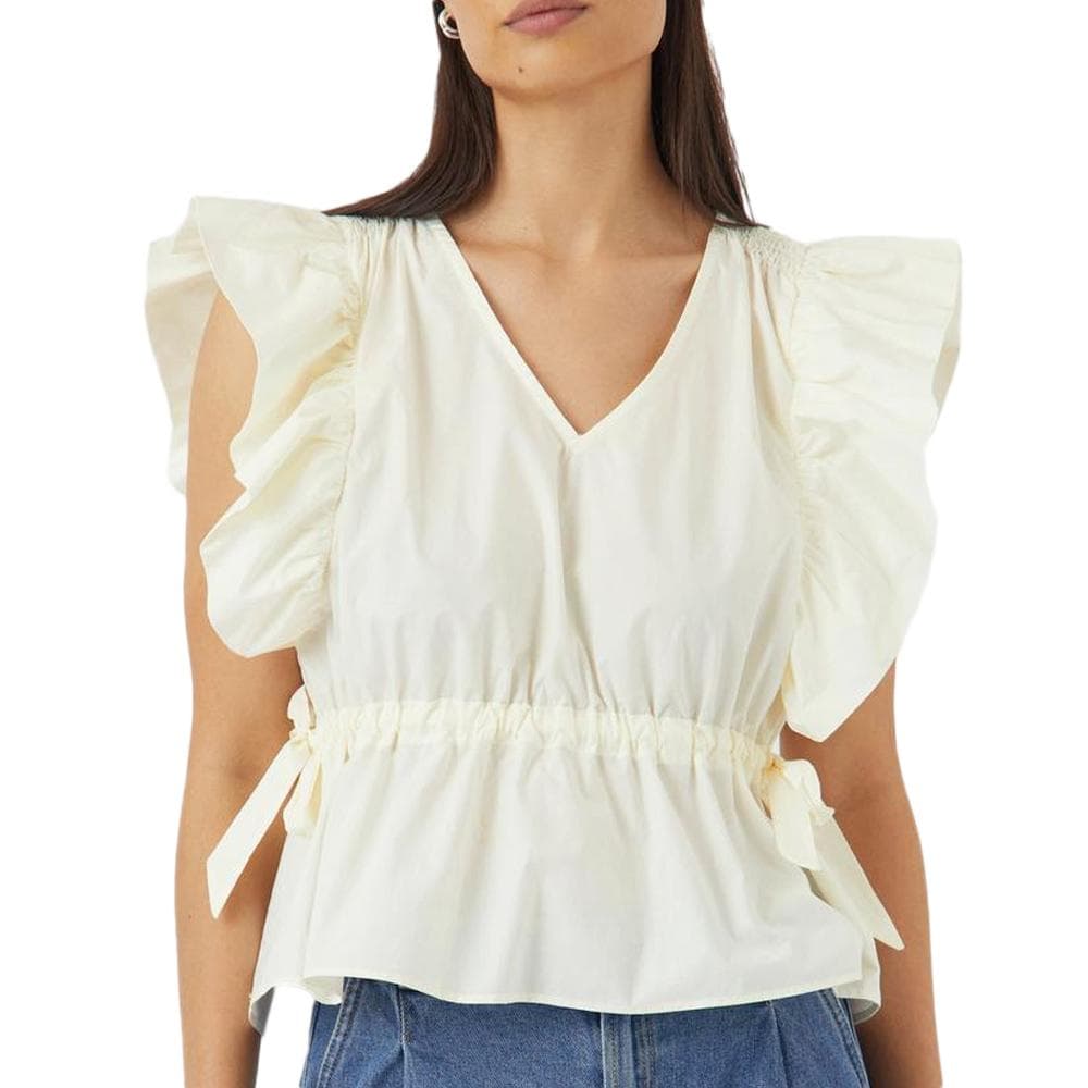 Blouse Blanc Femme YAS 26037290 1
