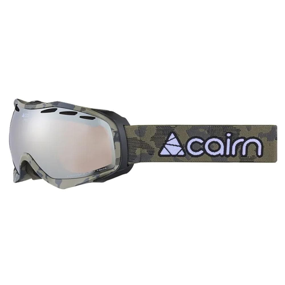 Masque de Ski Kaki Mixte Cairn Alpha Spx3 Mat Camo Army 1