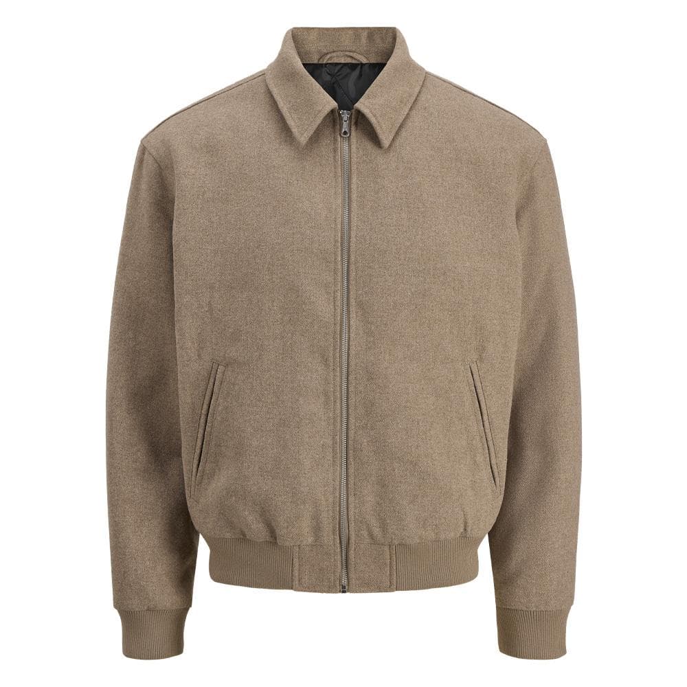 Veste Beige Homme Jack & Jones Cover Bomber 1