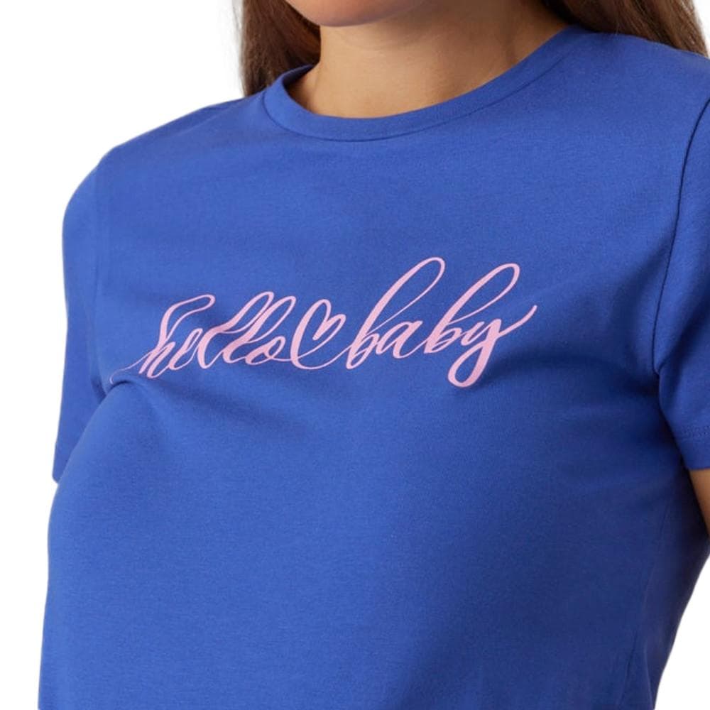 T-shirt Bleu Femme Mamalicious Somya 3