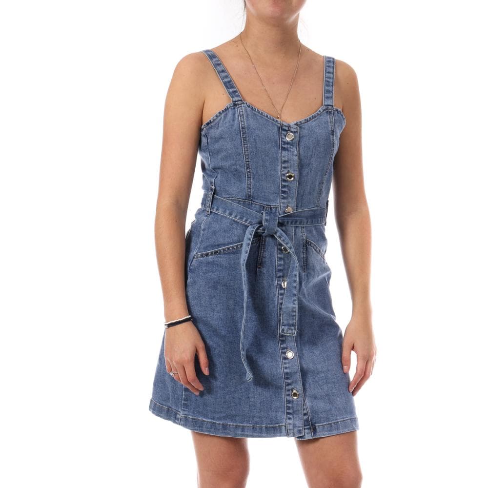 Robe Bleu Femme Monday Premium L3203 1