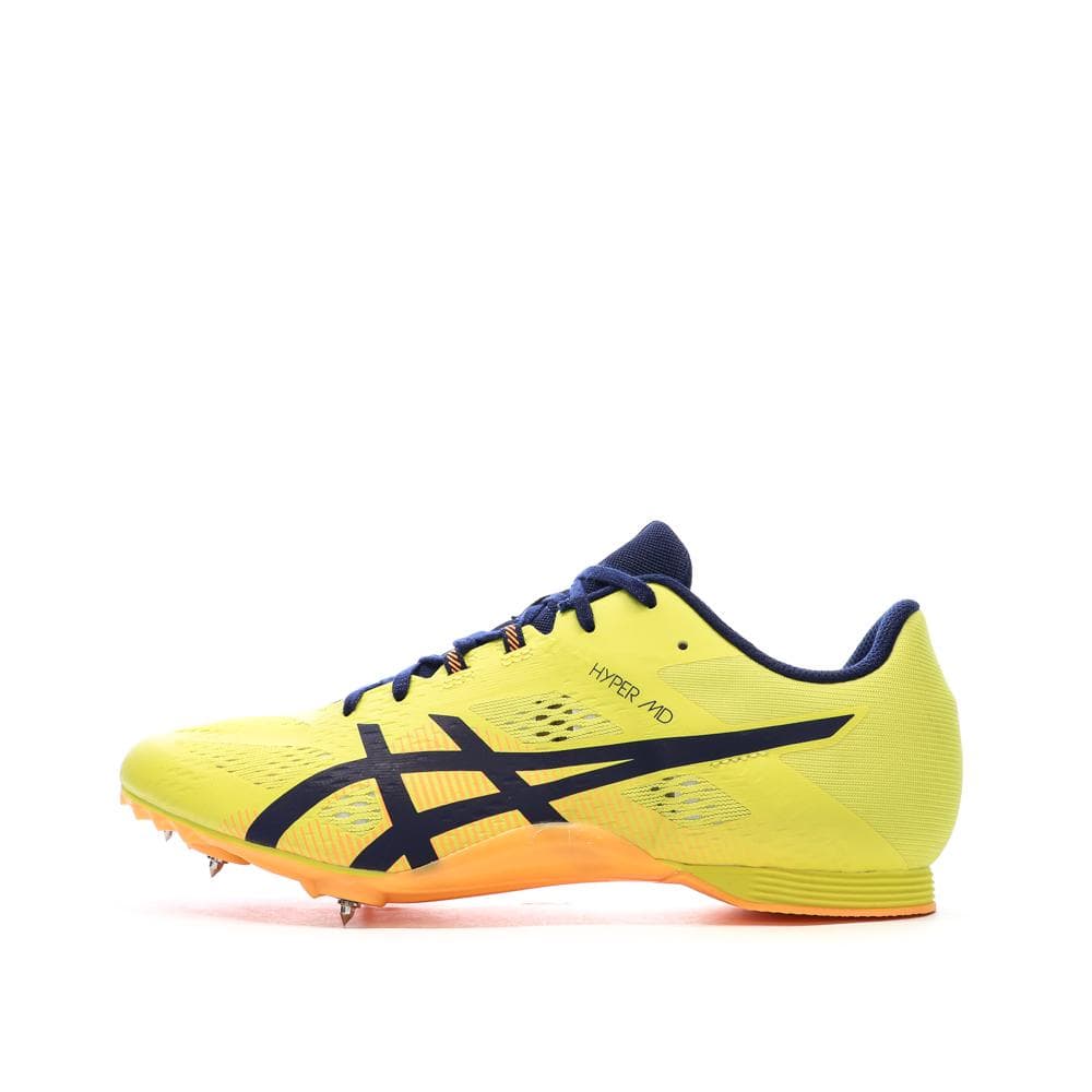 Chaussures d'Athlétisme Jaunes Homme Asics Hyper Md 8 1