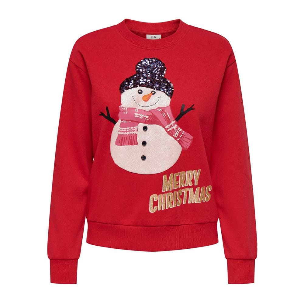 Pull de Noël Rouge Femme JDY Paris 1
