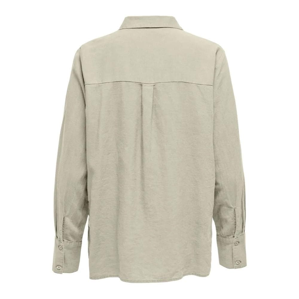 Chemise Beige Femme JDY Linen 2