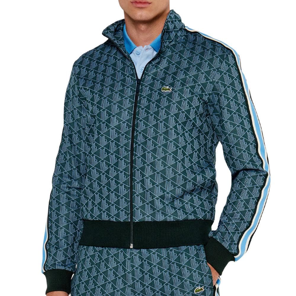 Veste Zippé Vert/Bleu Homme Lacoste SH1368 1