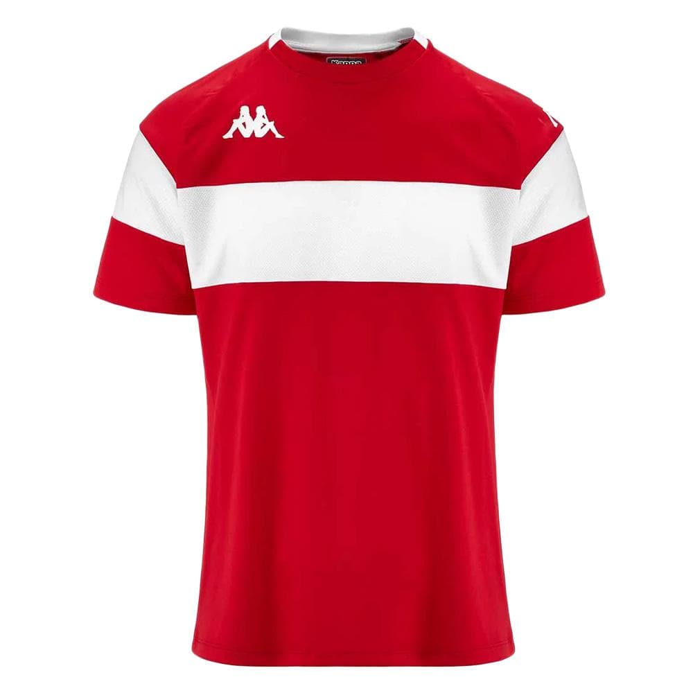 T-Shirt de Sport Rouge Homme Kappa Dareto 1