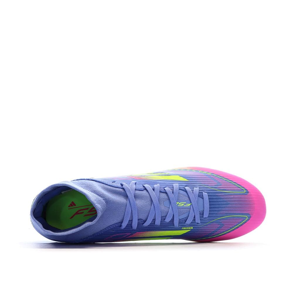 Chaussures de Foot Bleu Adidas F50 League FG/MG Mid 4