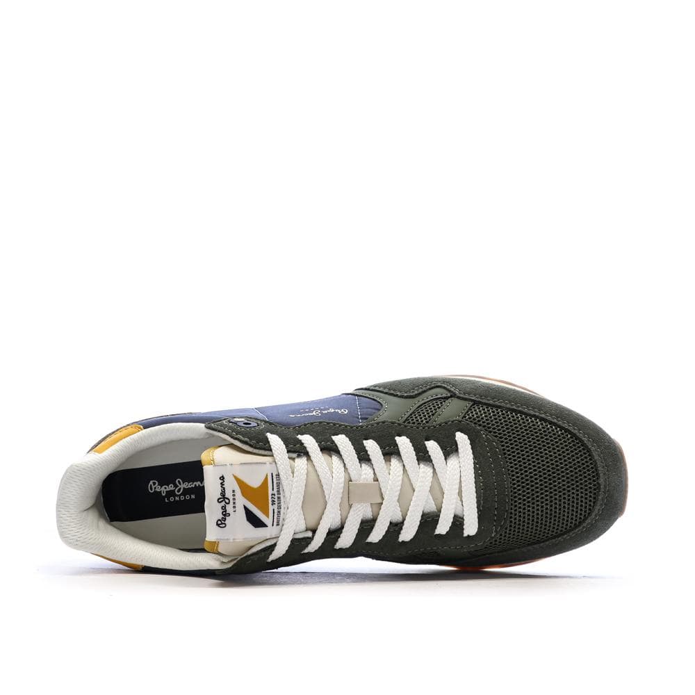 Baskets Vertes Homme Pepe jeans Brit Prints 4
