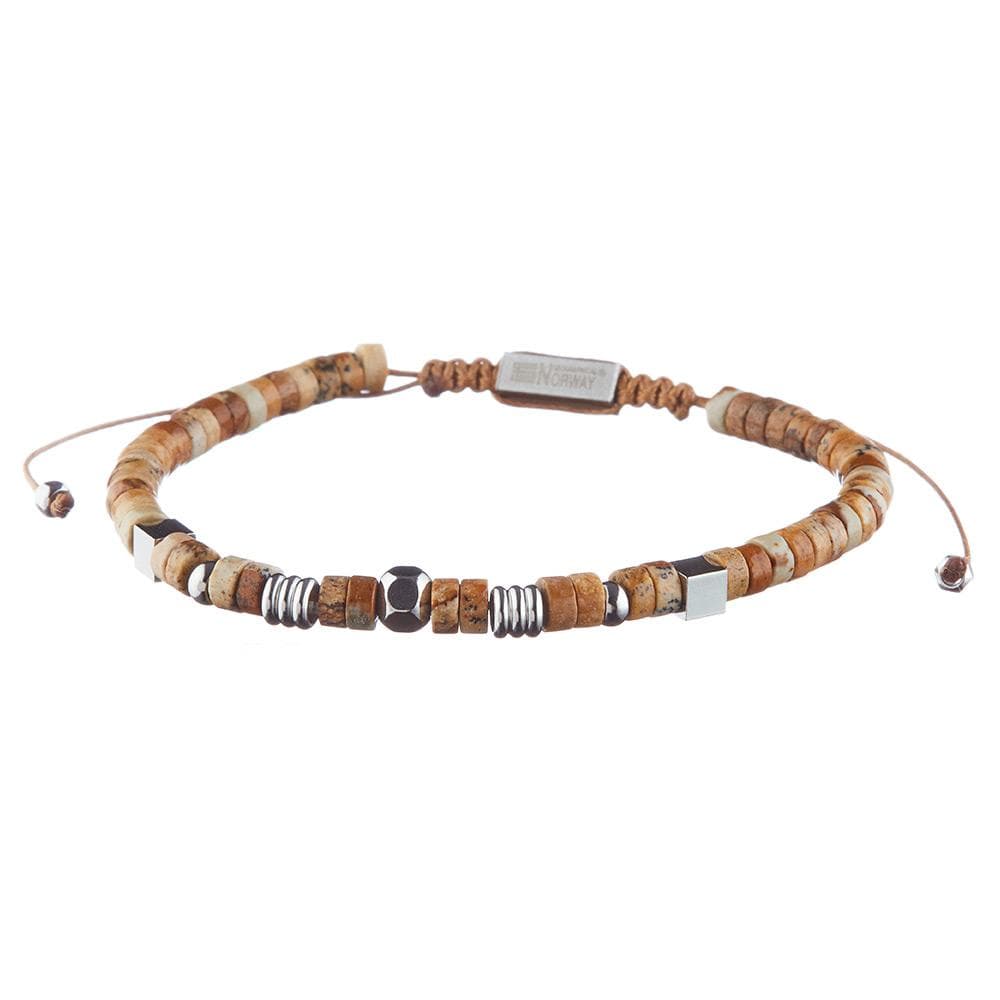 Bracelet Marrons/Acier Homme Geographical Norway 315019 1