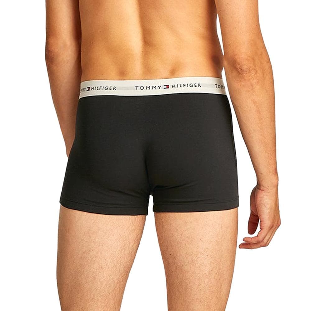 X3 Boxers Noir/Gris/Marine/Bleu Homme Tommy Hilfiger Trunk 3