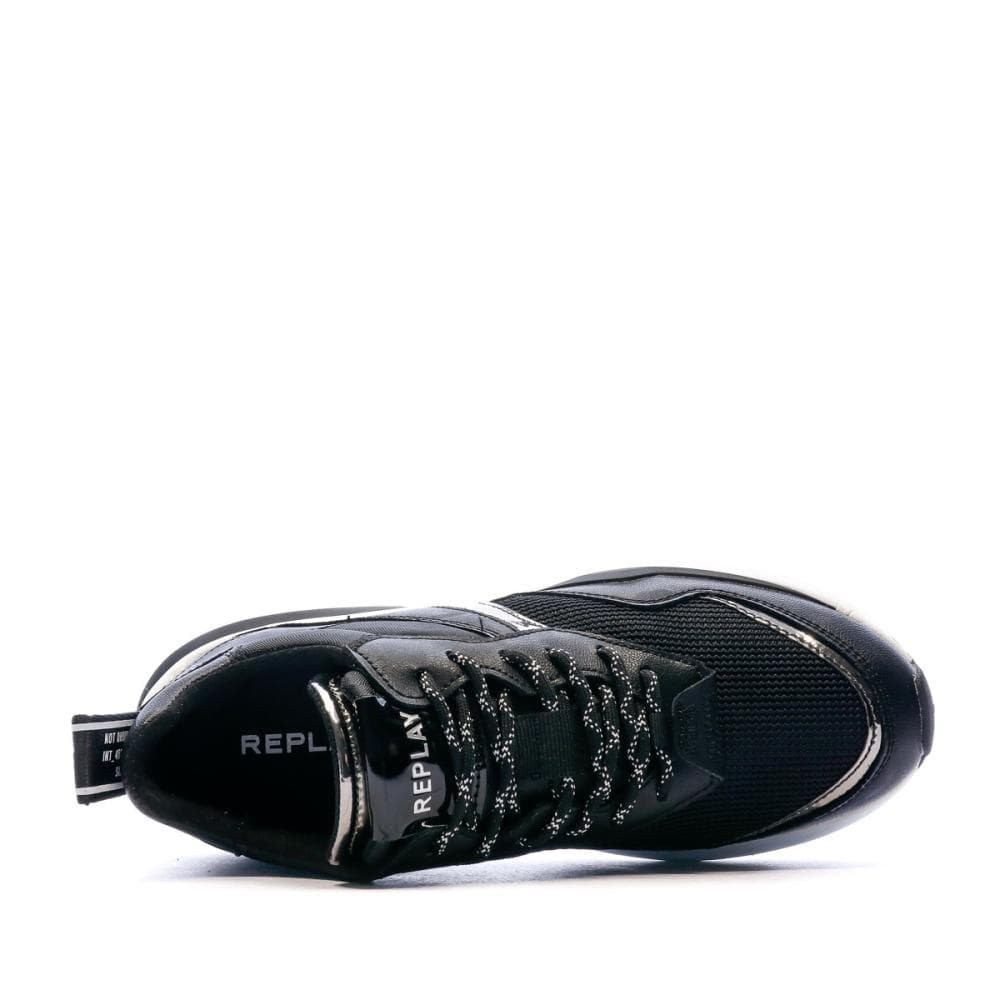 Baskets Noir Femme Replay Athena 4