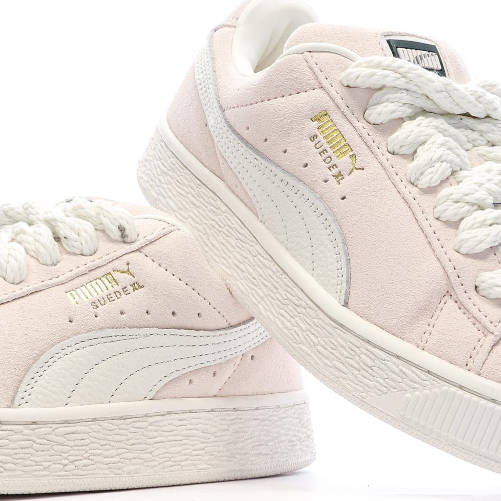 Baskets Rose Pale Femme Puma Suede Xl Rope 7