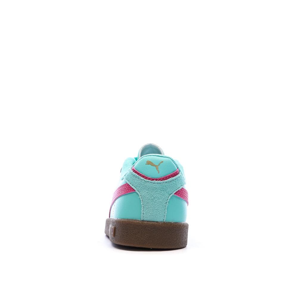 Baskets Turquoise/Fushia Garçon/Fille Puma Club 3