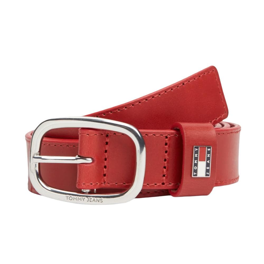 Ceinture Rouge Femme Tommy Hilfiger Oval - T 1