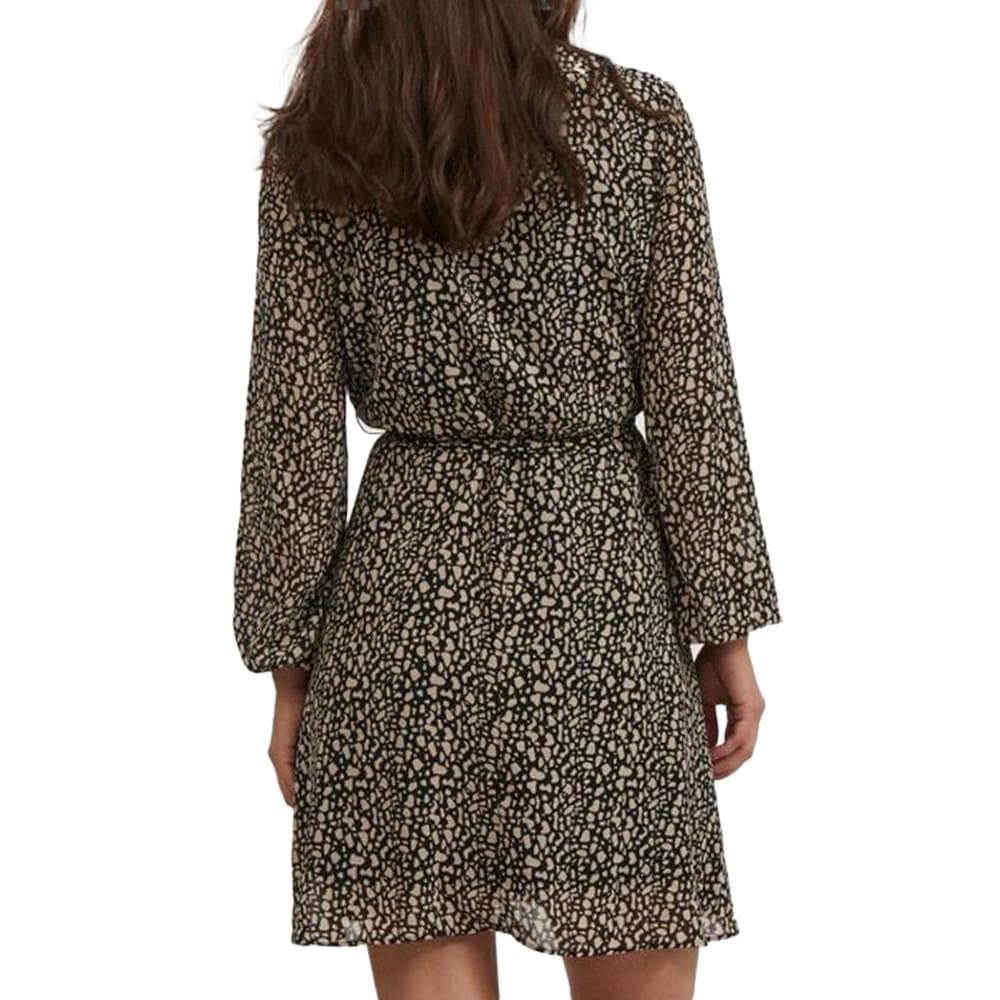 Robe Imprimée Noire Femme Vila Viadeline 2