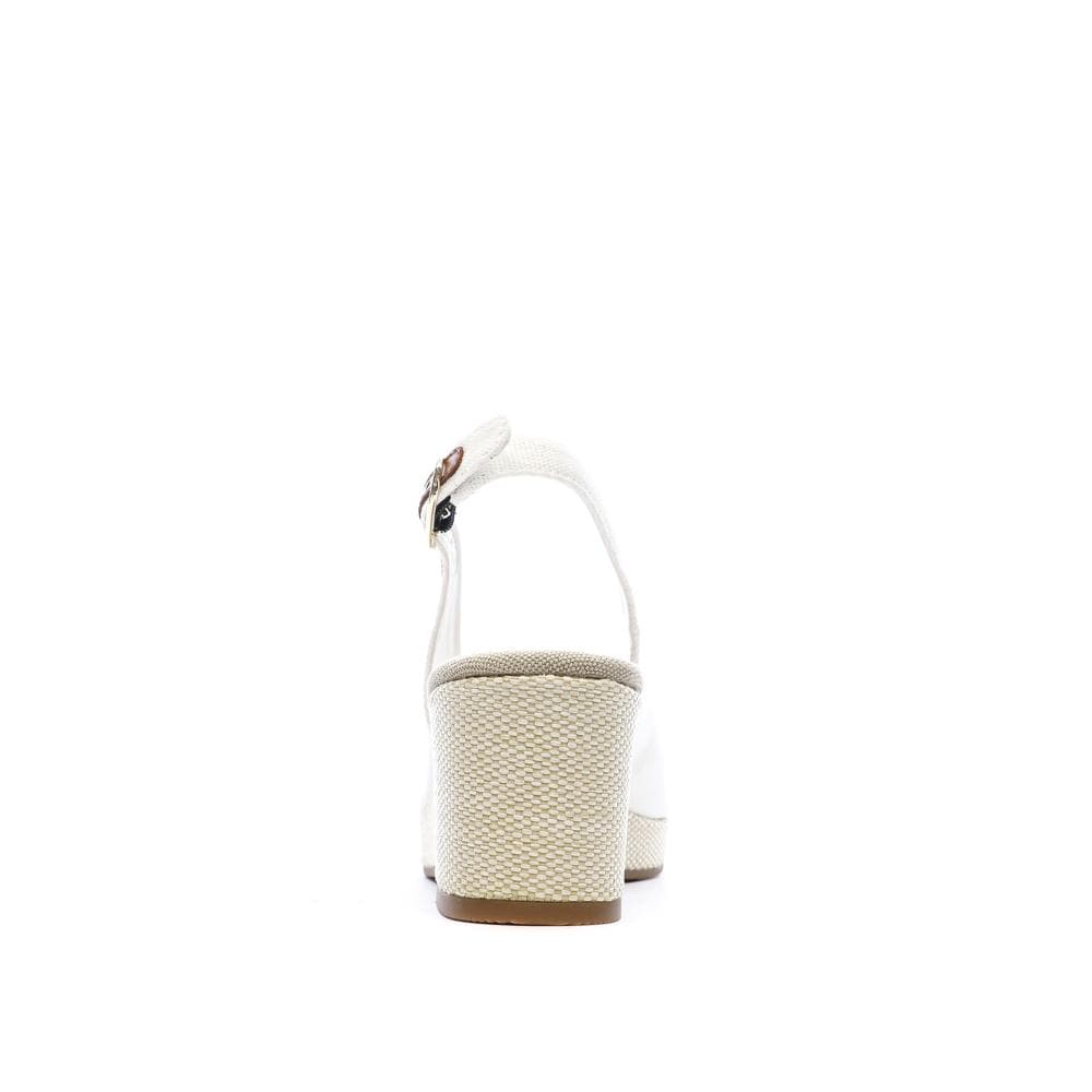 Sandales Blanches Femme Tommy Hilfiger Flag 3