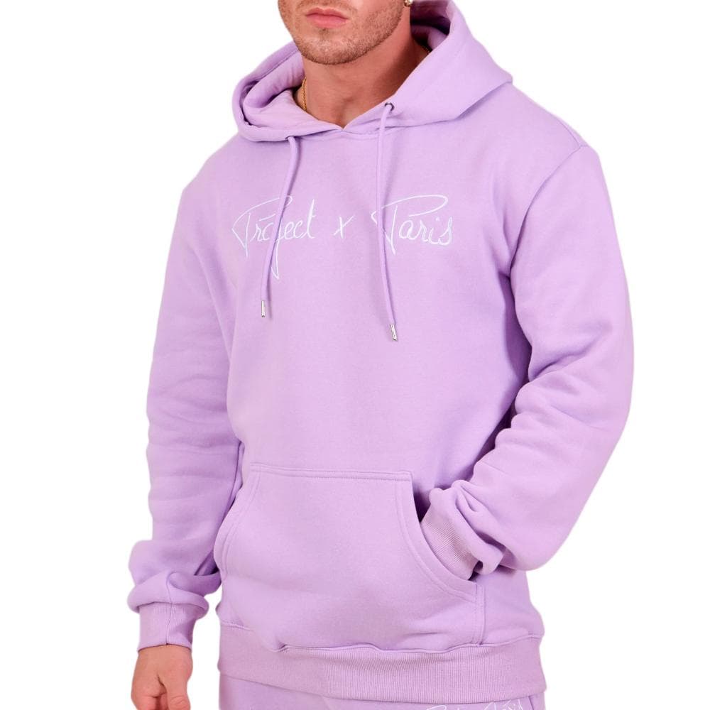 Sweat à Capuche Violet Homme Project X Paris Signature 1