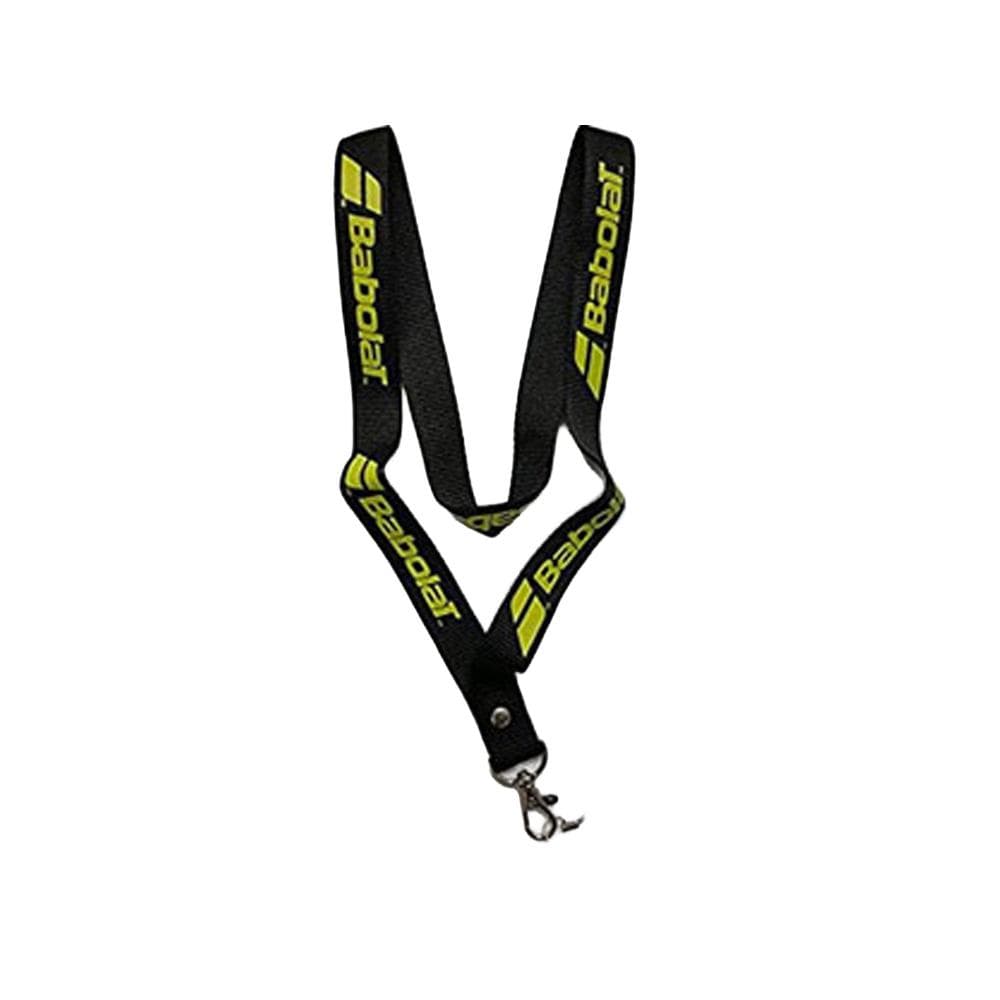 Cordon Noir/Jaune Mixte Babolat Necklace Cell Holder 1