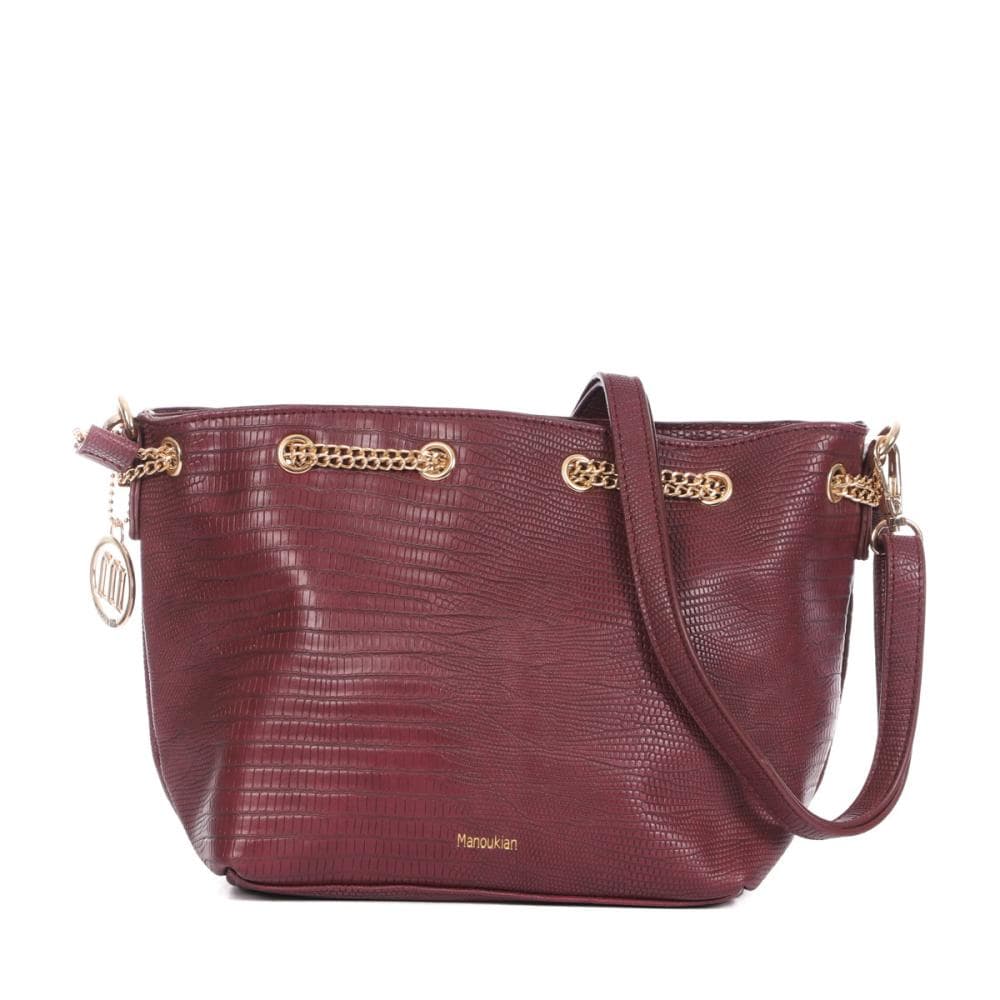 Sac seau Violet Femme Manoukian Milly 1
