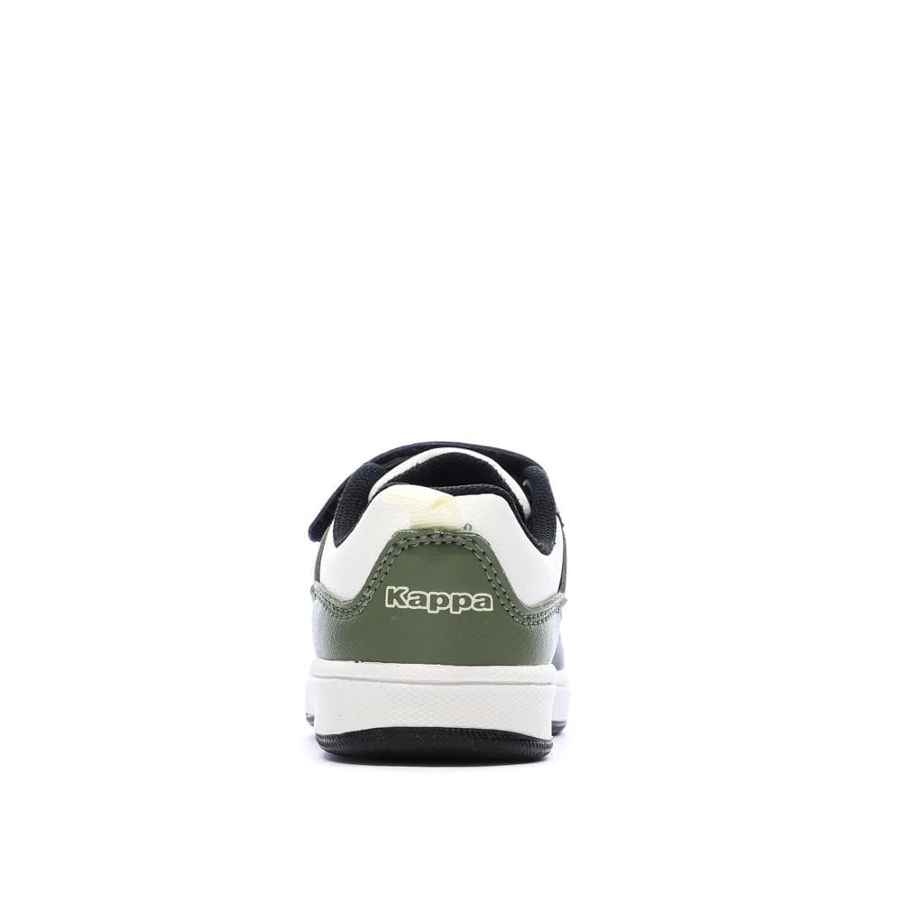 Baskets Blanc/Vert Garçon Kappa Logo Shay 1.0 3