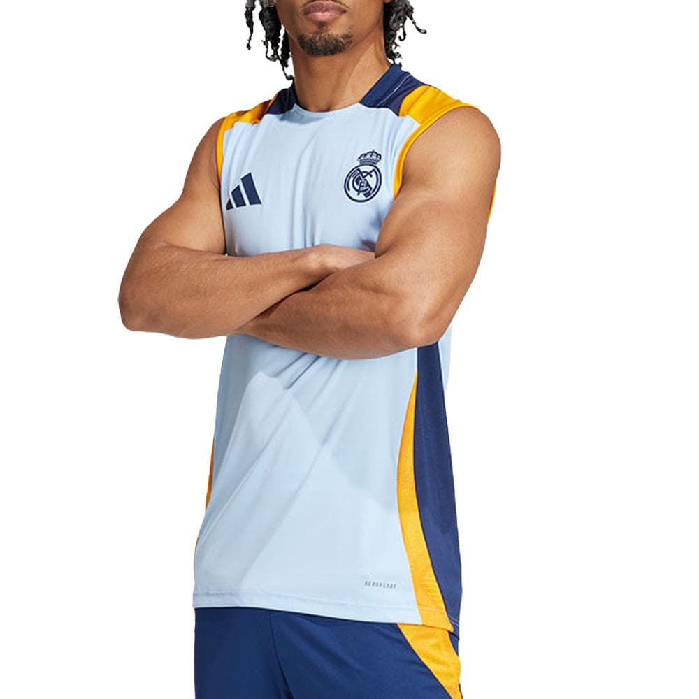 Real Madrid Débardeur Bleu Homme Adidas 24 1