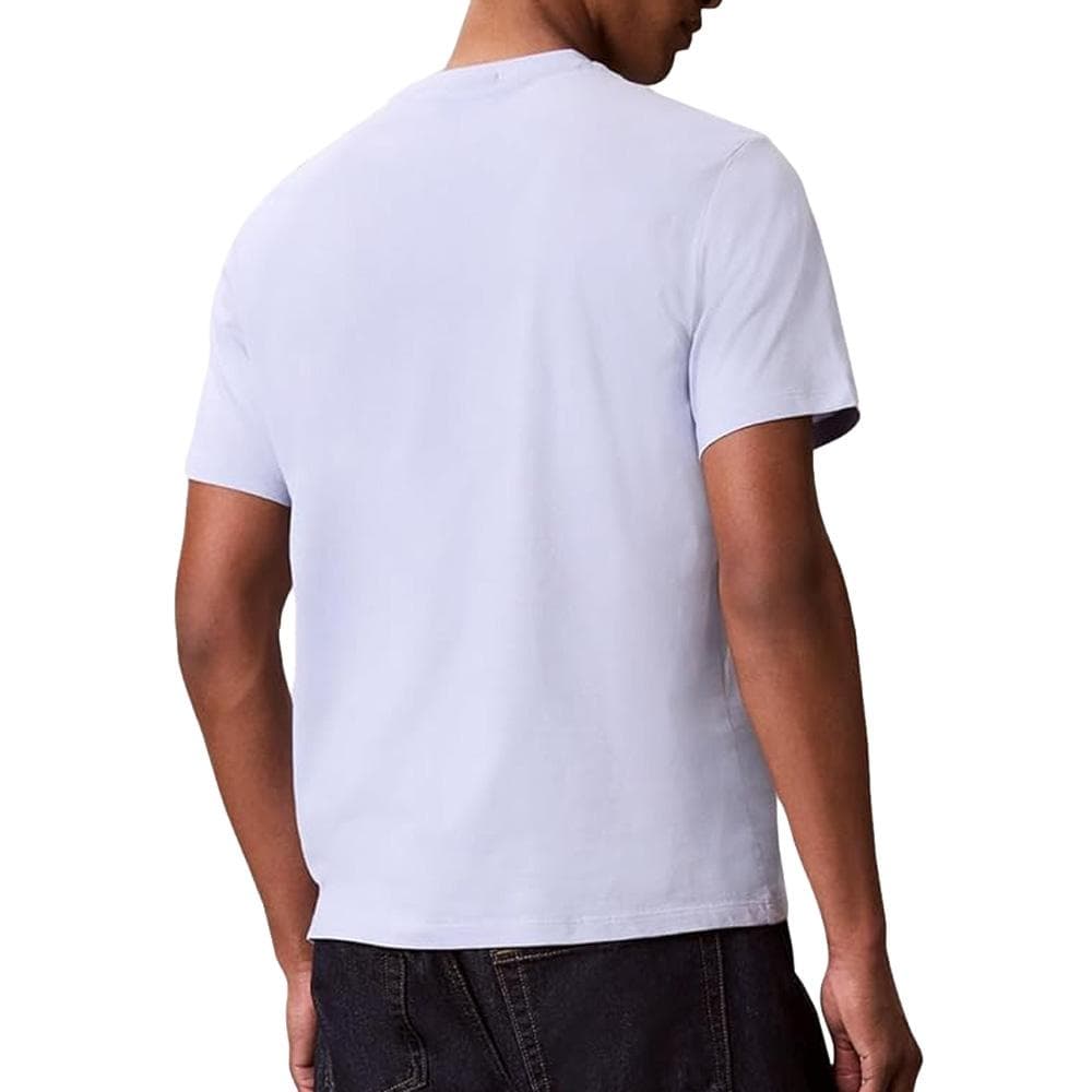 T-Shirt Mauve Homme Calvin Klein Jeans Badge L4G 2