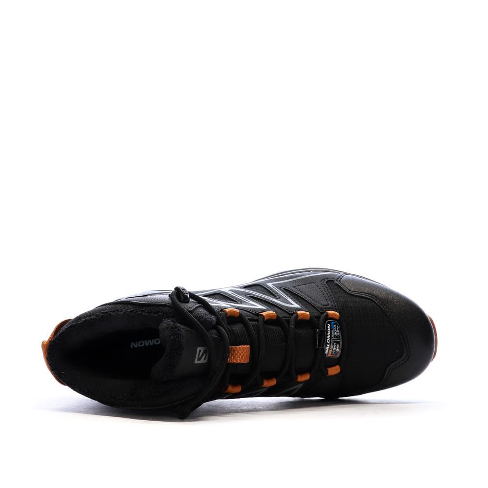 Chaussures de Randonnée Apres Ski Noir/Orange Homme Salomon Shoes Cruzano 3 Mid Gtx 4