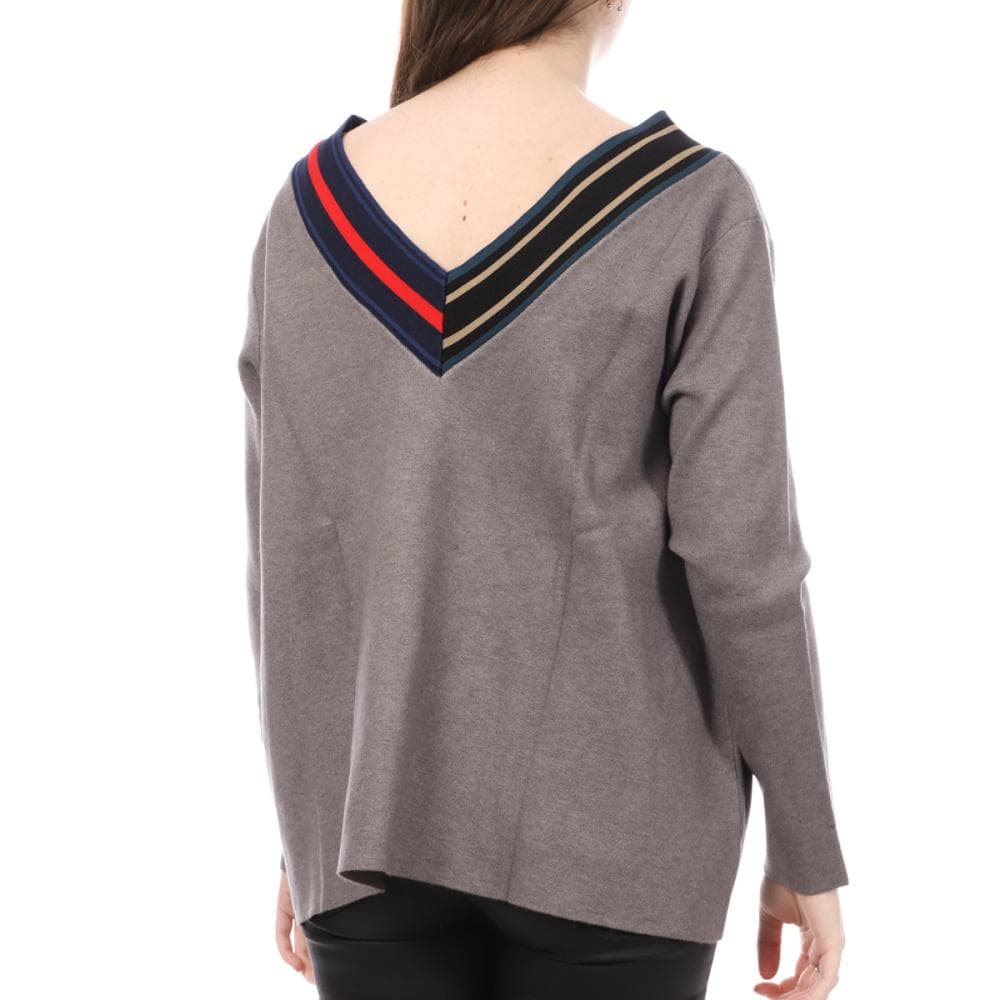Pull Gris Femme Teddy Smith Sandy 2