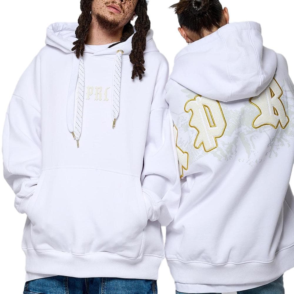 Sweat à Capuche Blanc Homme Kaporal SALTO 1