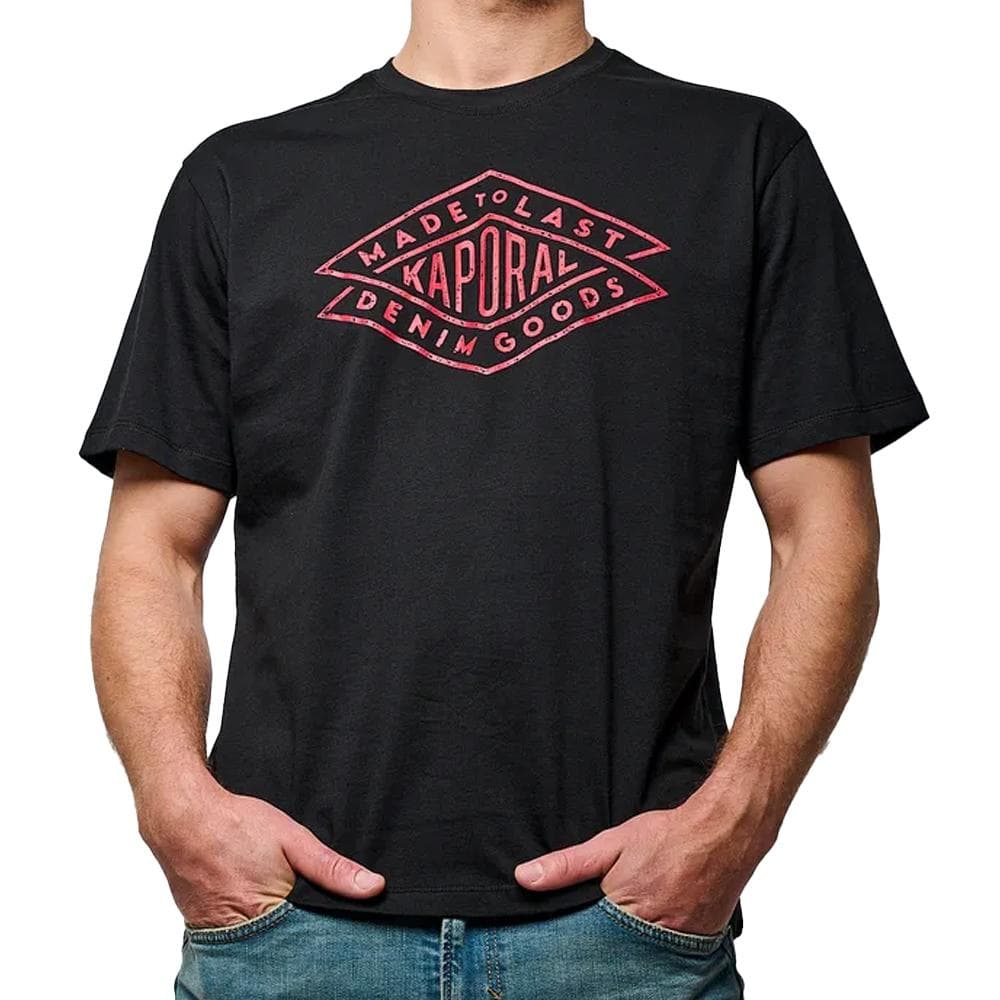 T-shirt Noir Homme Kaporal Toky 1