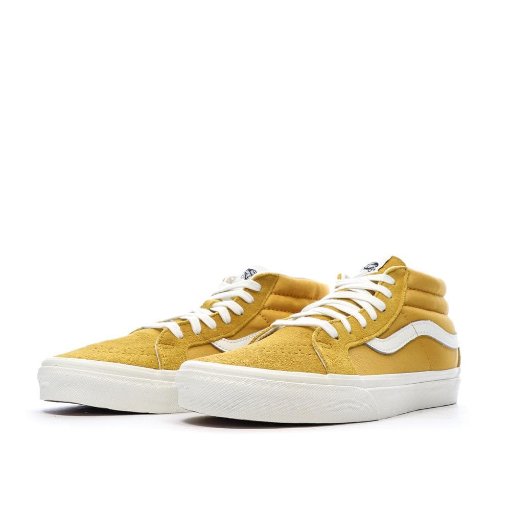 Baskets Jaune Homme Vans Sk8-mid Reissue 6