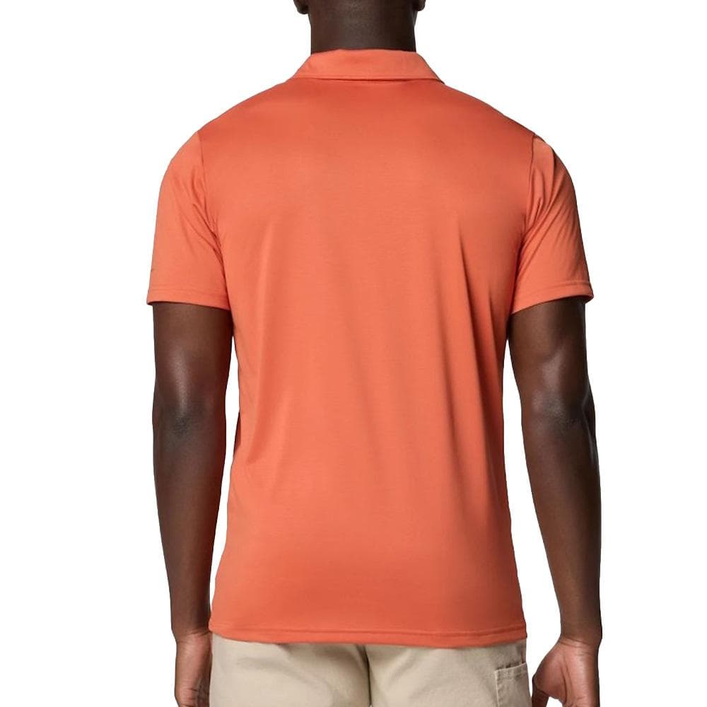 Polo Orange Homme Columbia Hike 2
