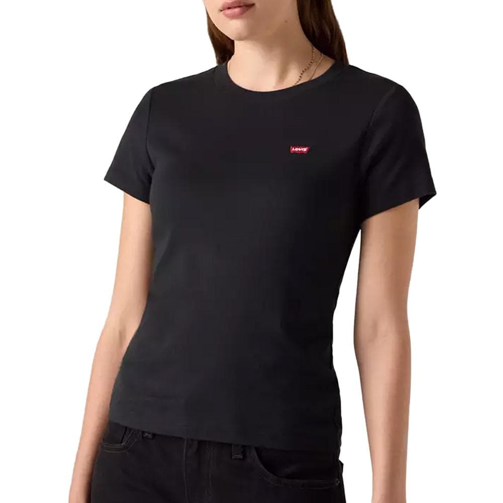 T-Shirt Noir Femme Levi's Essential Neutral 1