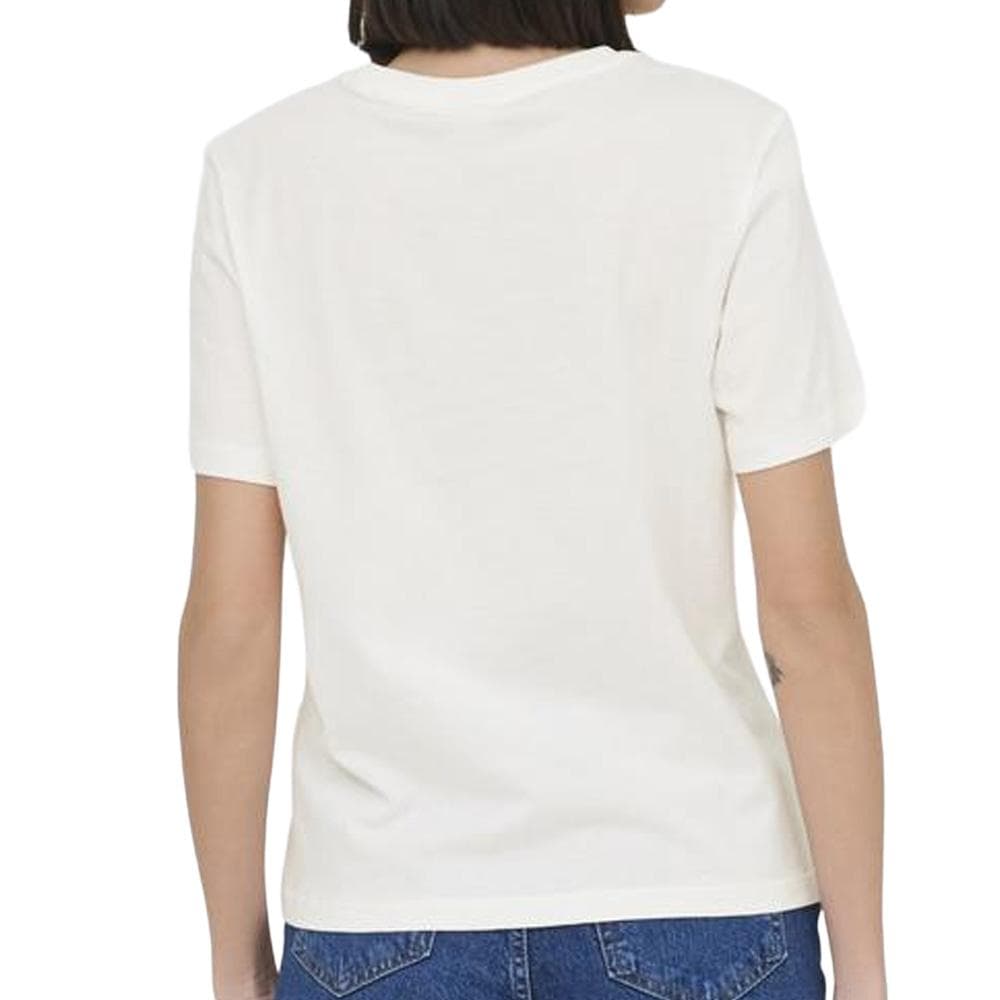 T-Shirt Blanc/Rouge/Jaune Femme JDY CDL 2