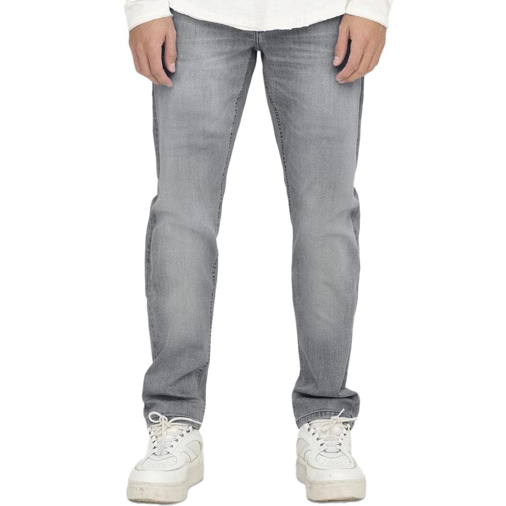 Jean Slim Gris Homme Only & Sons Weft 1