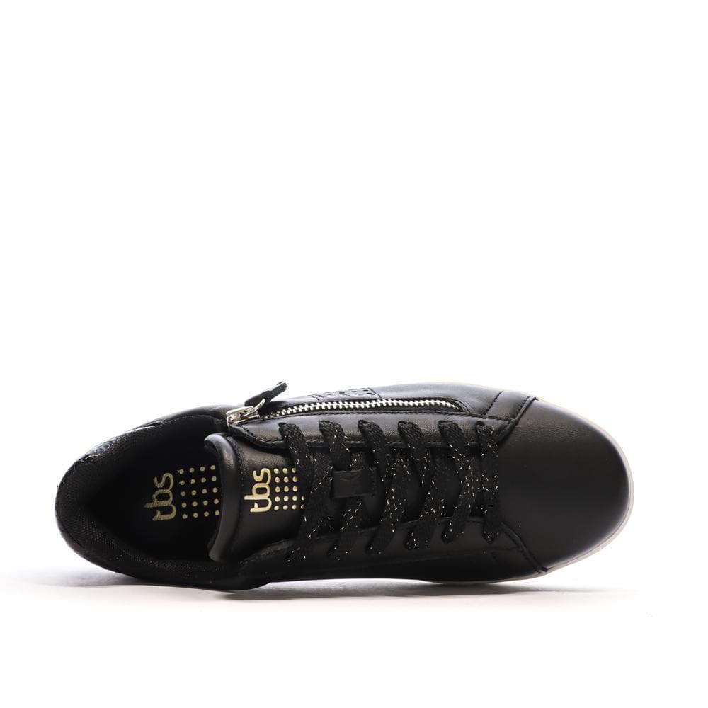 Baskets Noires Femme TBS LORAZIP 4