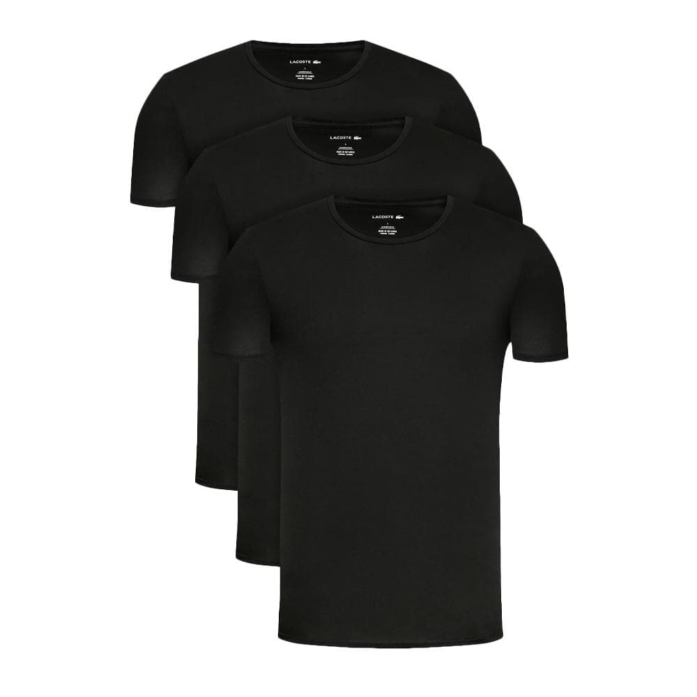 x3 T-shirt Noir Homme Lacoste TH3321-031 1