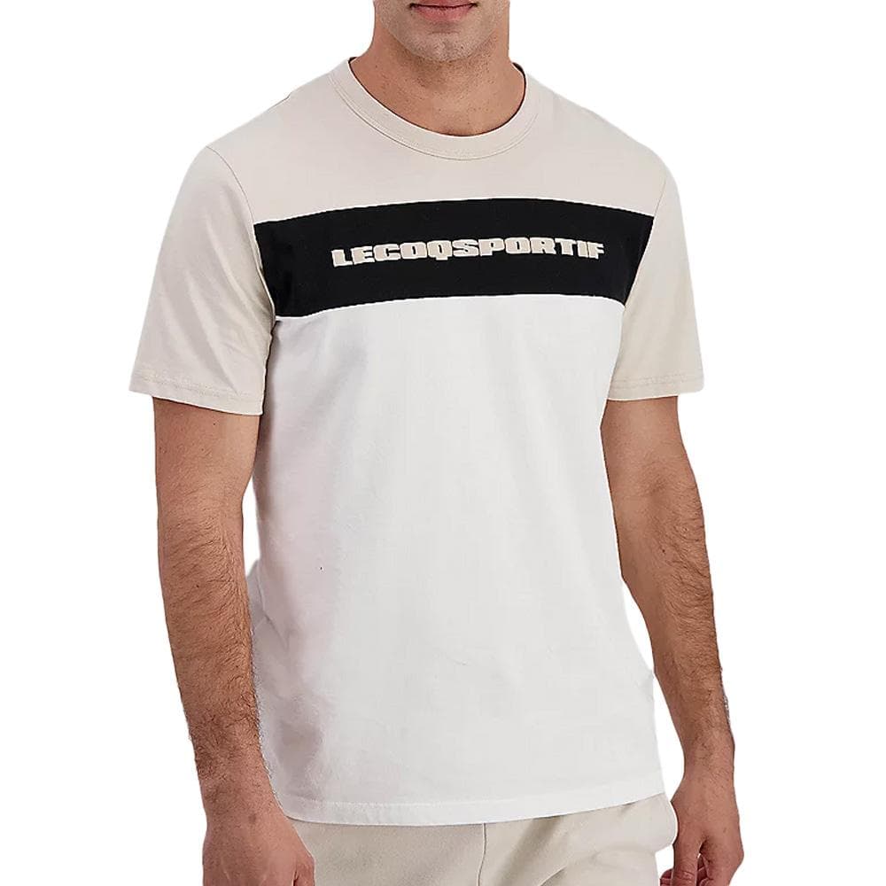 T-Shirt Beige Homme Le Coq Sportif Contemporain N°2 1