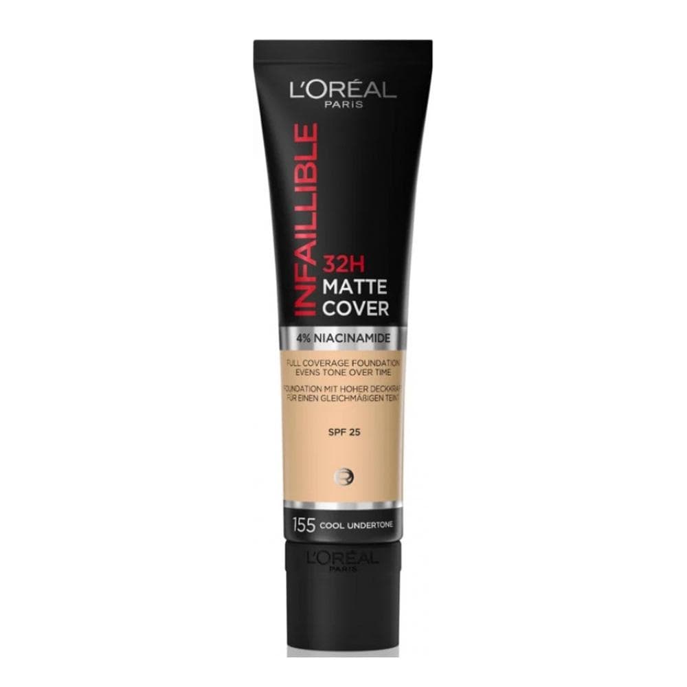 Fond de teint L'Oréal Paris Infaillible Matte Cover 155 Rosé 1