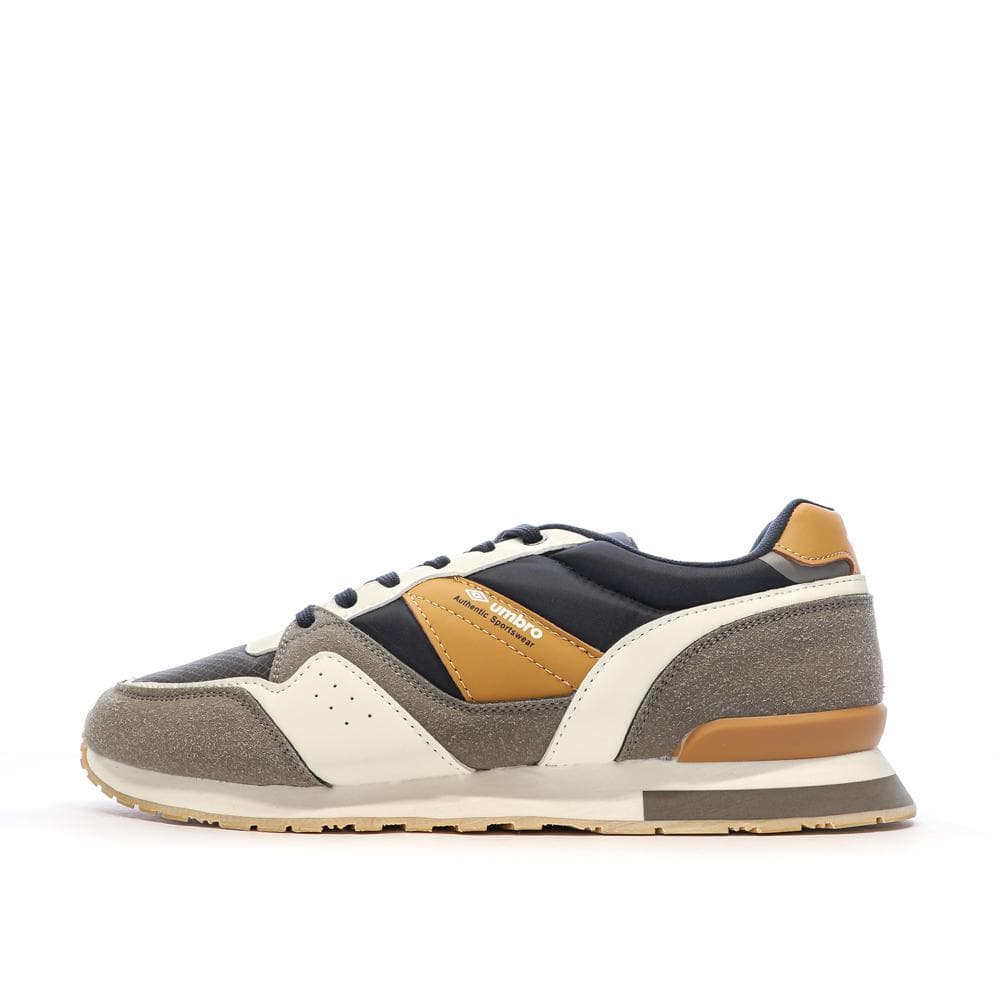 Baskets Blanc/Marine/Camel Homme Umbro 973590 1
