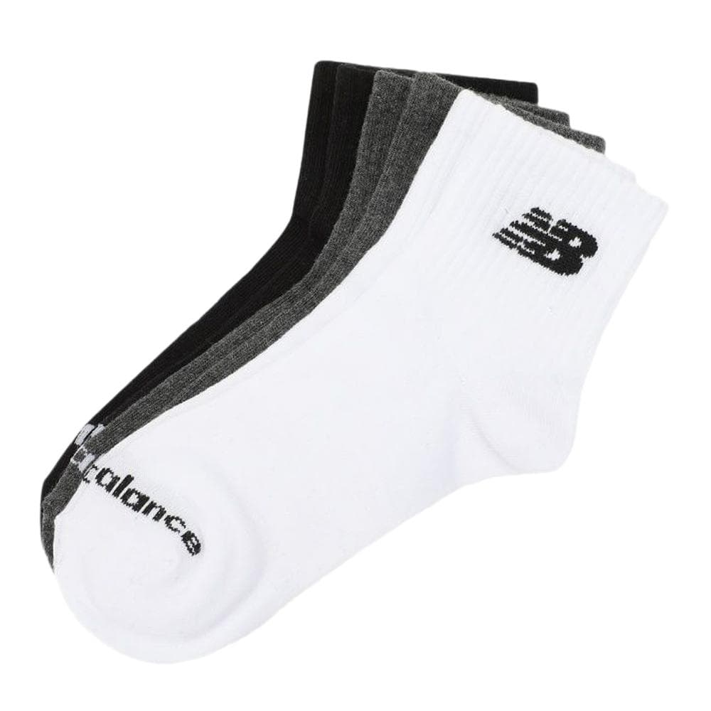 X3 Paires de Chaussettes Noir/Blanc/Gris Homme New Balance Everyday 1