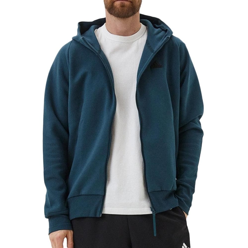Veste Zippé Bleu Homme Adidas M Z.n.e. Pr Fz 1